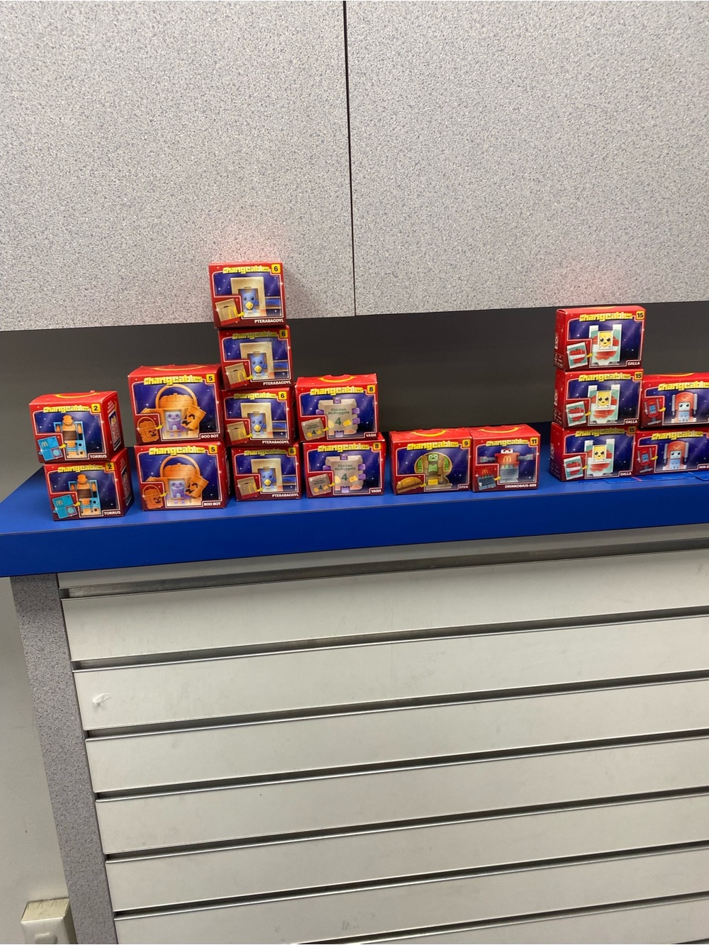 McDonald's Happy Meal Toy Changeables-Lot Of 17
